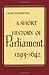 A Short History of Parliament, 1295-1642