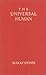The Universal Human: The Evolution of Individuality : Four Lectures Given Between 1909 and 1916 in Munich and Bern