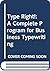 Type Right!: A Complete Program for Business Typewriting