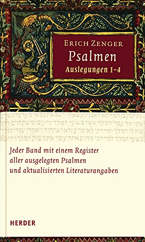 Psalmen. Auslegungen 1 - 4. (Paperback)