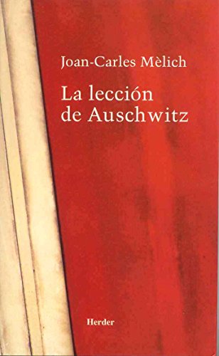 La lección de Auschwitz (Paperback)