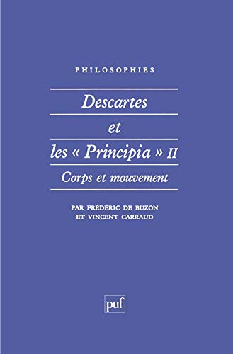 Descartes et les « Principia » (Paperback)
