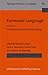 Formulaic Language: Volume ...