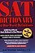 SAT Dictionary of One-Word Definitions