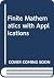 Finite Mathematics with App...