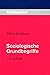 Soziologische Grundbegriffe: Eine Einfuhrung Fur Soziale Berufe (German Edition)
