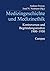 Medizingeschichte und Medizinethik. Kontroversen und Begründungsansätze 1900 - 1950.