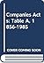 Companies Acts  by Raywyn Ramage