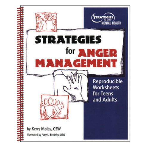 Strategies For Anger Management: Reproducible Worksheets For Teens And Adults (Spiral-bound)