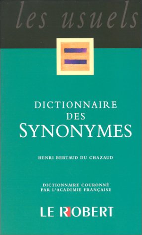 Dictionnaire Des Synonymes (Mass Market Paperback)
