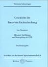 Geschichte der deutschen Rechtschreibung