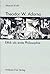 Theodor W. Adorno. Ethik als erste Philosophie.
