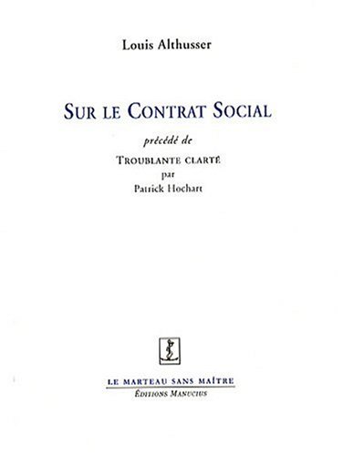 Sur le Contrat Social (Paperback)
