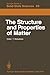 The Structure and Properties of Matter by Takeo Matsubara H. Matsuda ...