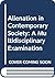Alienation in Contemporary ...