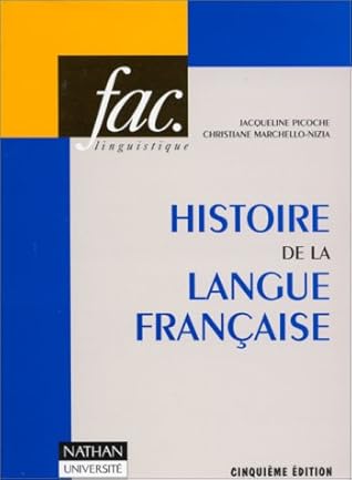 Histoire De La Langue Française