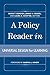 A Policy Reader in Universal Design for Learning