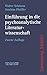 Einführung in die psychoanalytische Literaturwissenschaft