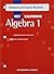 Algebra 1, Grade 8 Homework and Practice Workbook: Holt Algebra 1 California (Alg 1 2007)