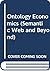 Ontology Economics