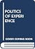 The Politics of Experience