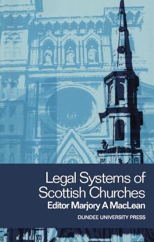 Legal Systems of Scottish Churches (Paperback)