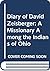 Diary of David Zeisberger: A Missionary Among the Indians of Ohio