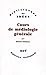 Cours de mediologie generale (Bibliotheque des idees)