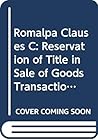 Romalpa Clauses C