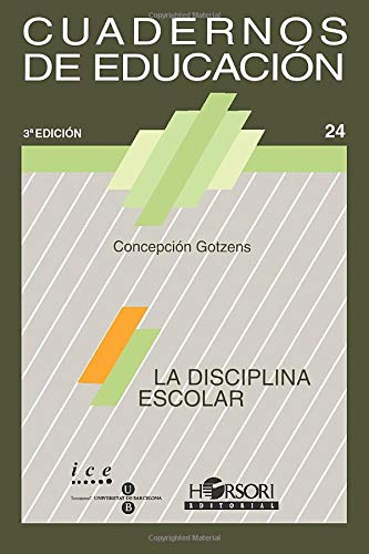 Portada de La disciplina escolar, de Concepcion Gotzens