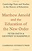 Matthew Arnold and the Educ...