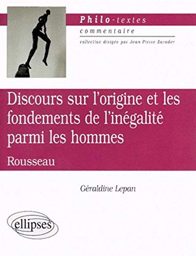 Rousseau, Discours sur l'origine et les fondements de l'inégalité parmi les hommes (Paperback)