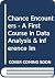 Instructor's Manual to Accompany Chance Encounters by Christopher J. Wild