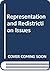 Representation and Redistricting Issues (Policy Studies Organization series)