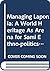 Managing Laponia: A World Heritage As Arena for Sami Ethno-politics in Sweden (Uppsala Studies in Cultural Anthropology, 47)