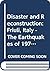 Disaster and reconstruction...