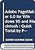 Adobe PageMaker 6.0 for Win...