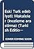Eski Türk edebiyatı: Makaleler (İnceleme araştırma) (Turkish Edition)