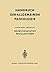 Neurovegetative Regulationen (Handbuch der allgemeinen Pathol... by S. Bürgi