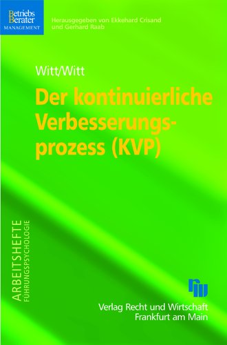 Der kontinuierliche Verbesserungsprozeß (Paperback)