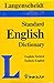 Langenscheidt English-Turkish, Turkish-English Standard Dictionary