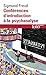Conférences d'introduction à la psychanalyse