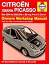 Citroen Xsara Picasso Petrol and Diesel Service and Repair Manual: 2004 to 2008 (Service & repair manuals)