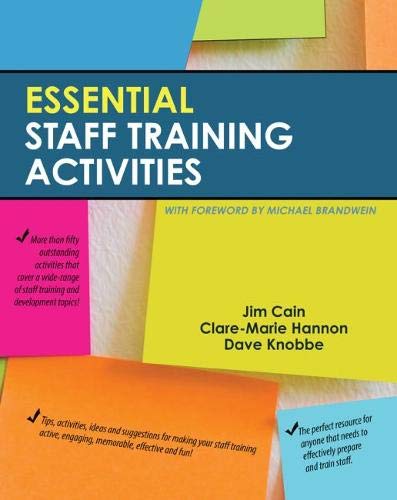 Essential Staff Training Activities (Paperback)