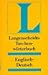 Langenscheidts Taschen-worterbuch Englisch-Deutsch