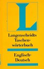 Langenscheidts Taschen-worterbuch Englisch-Deutsch