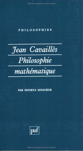 Jean Cavaillès (Paperback)