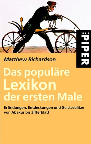 Das populäre Lexikon der Ersten Male. (Paperback)