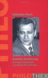 Geteilte Erinnerung. Beiträge zur deutsch-jüdischen Gegenwart. Geteilte Erinnerung. Beiträge zur deutsch-jüdischen Gegenwart.