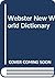Webster New World Dictionary